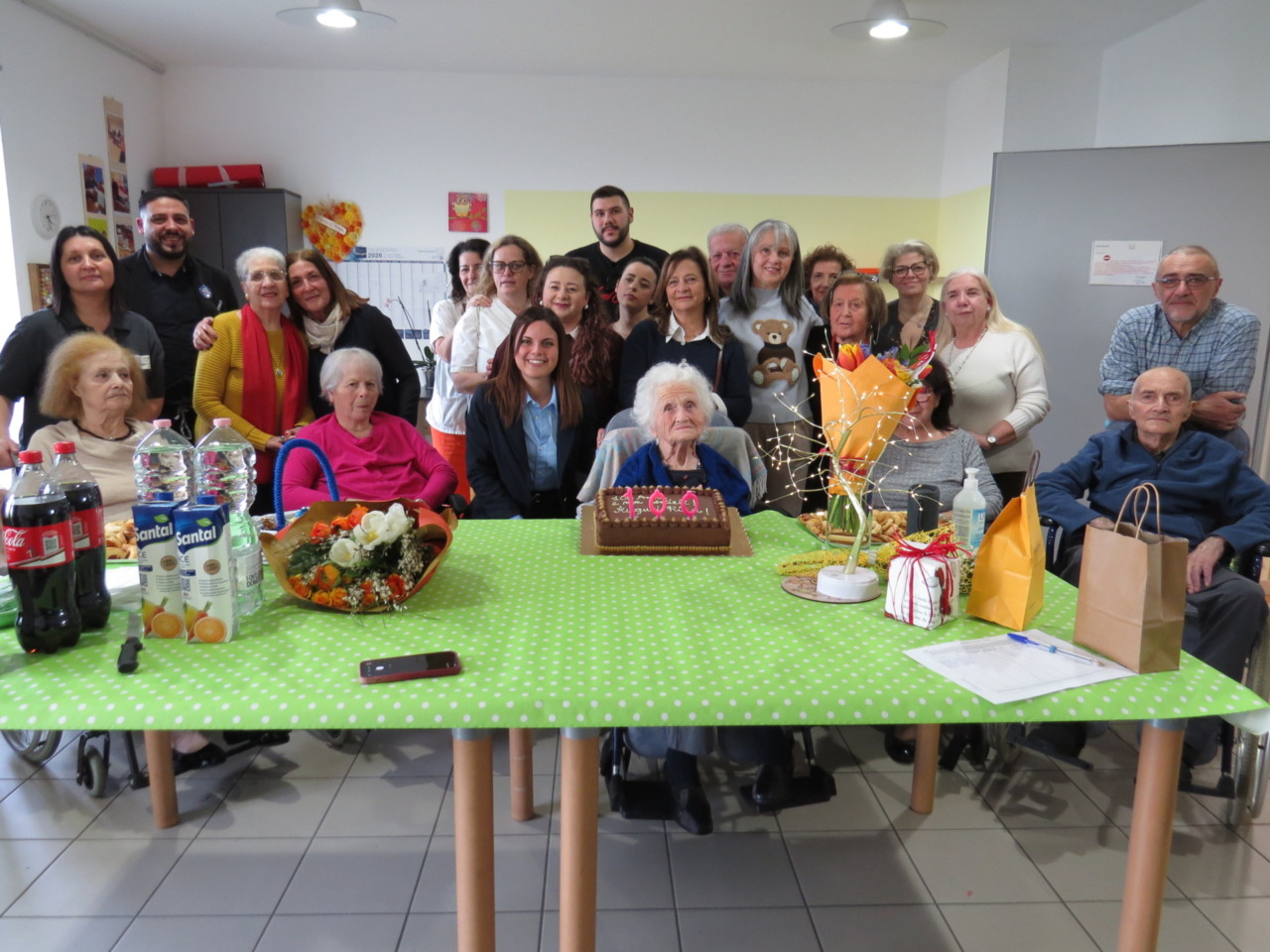 Rina Cappuccinello, cento candeline sulla torta