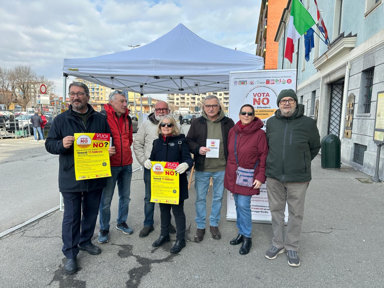 Referendum Giustizia, prima uscita del Comitato per il No