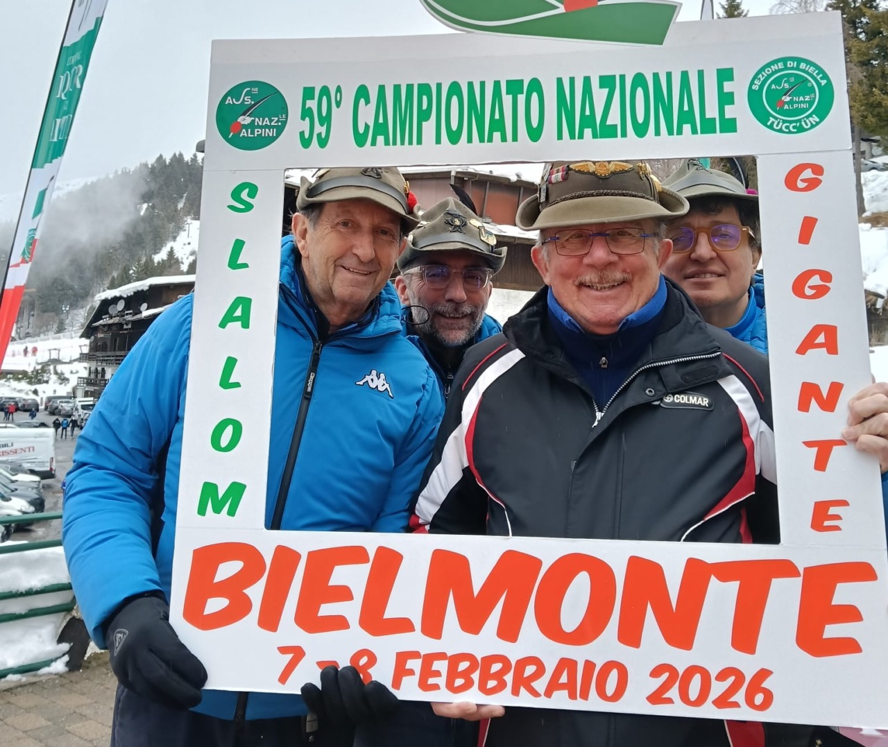 Penne Nere sugli sci per il Campionato Nazionale ANA di Slalom