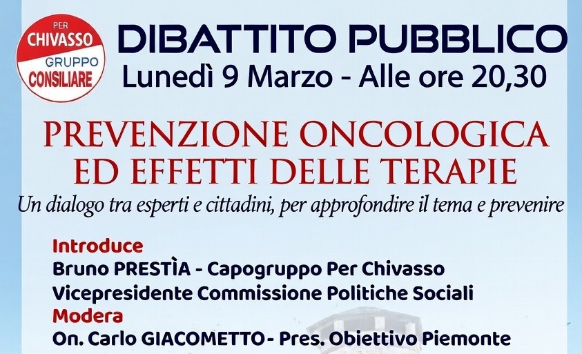 Serata su salute e  prevenzione in occasione della Festa della Donna