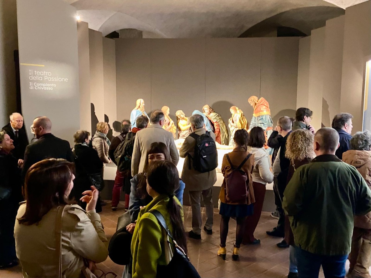 La passione di Cristo in teatro: in mostra il Compianto di Chivasso