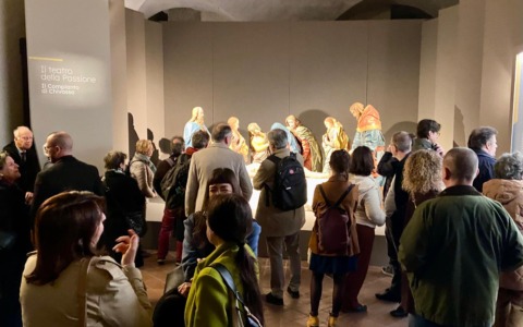La passione di Cristo in teatro: in mostra il Compianto di Chivasso