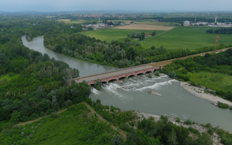 Allarme sul ponte canale della Dora