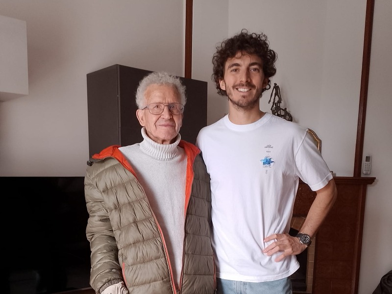 Il Chivassese piange Fausto Atzori, nonno di Pecco Bagnaia