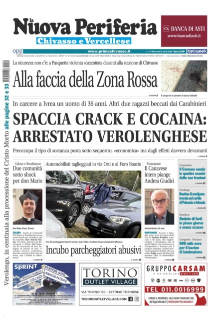 La Nuova Periferia è in edicola oggi, mercoledì 8 aprile
