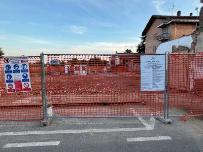 Abbattuta cascina «Gallo Pedrantoni»