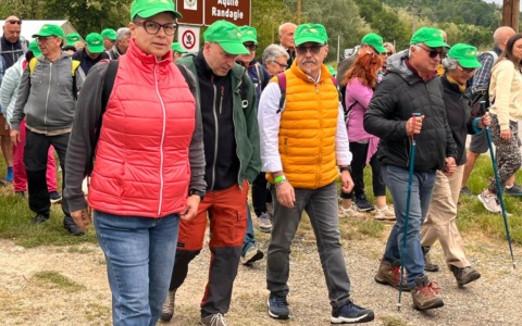 Mangialonga, una camminata di gusto LE FOTO