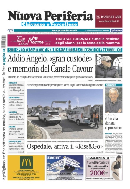 La Nuova Periferia è in edicola oggi, mercoledì 6 maggio