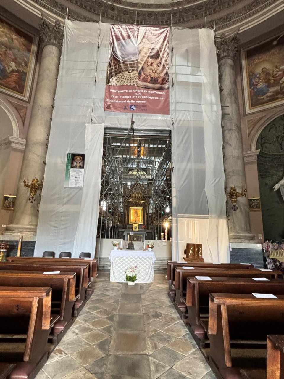 Il Santuario chiude per prepararsi all’inaugurazione