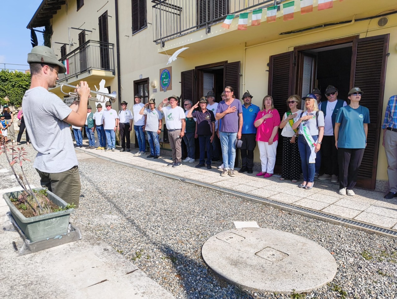 Alpini di Verrua in festa per i 95 anni del gruppo