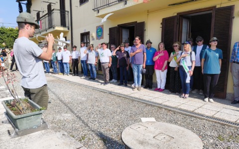 Alpini di Verrua in festa per i 95 anni del gruppo