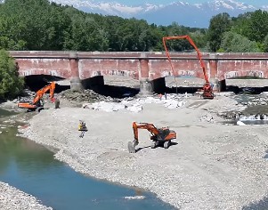 Canale Cavour, conclusi i lavori di somma urgenza