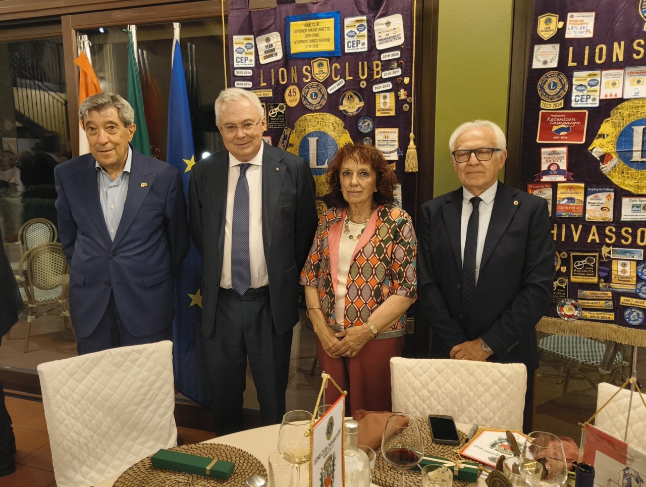 Lions Club, inizia l’anno dei due neo presidenti Anna Anrò e Antonio Fessia
