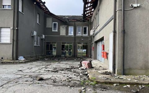 Maltempo, scoperchiata anche la Caserma dei Carabinieri