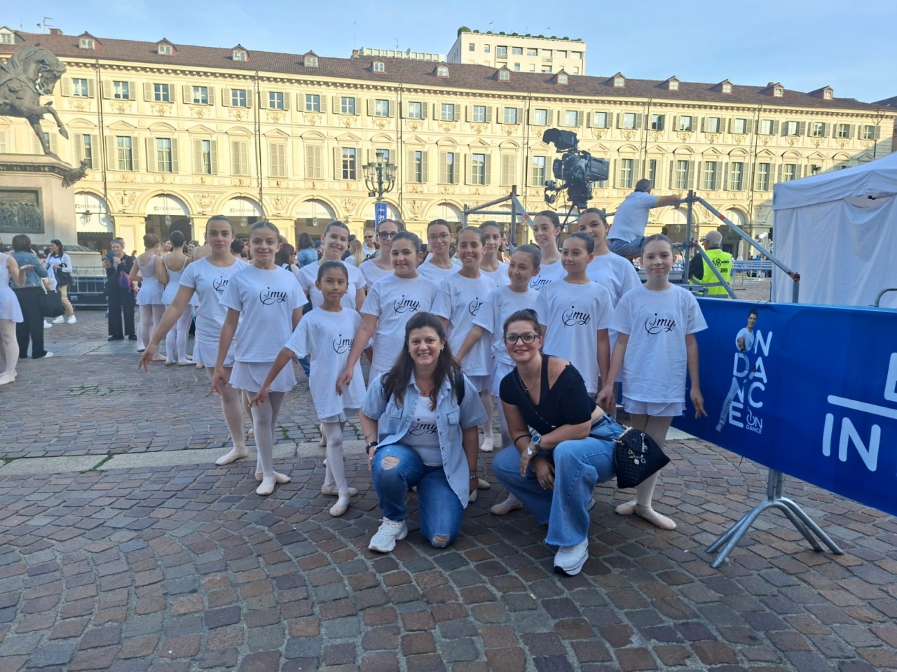 Ballando in piazza San Carlo con Roberto Bolle