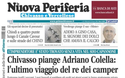 La Nuova Periferia è in edicola oggi, mercoledì 10 giugno