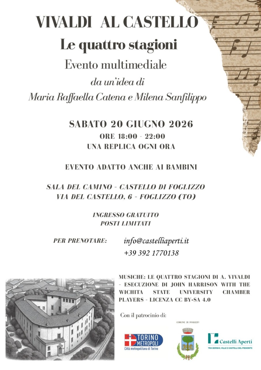 Castello di Foglizzo: Musica Immersiva e Intelligenza Artificiale