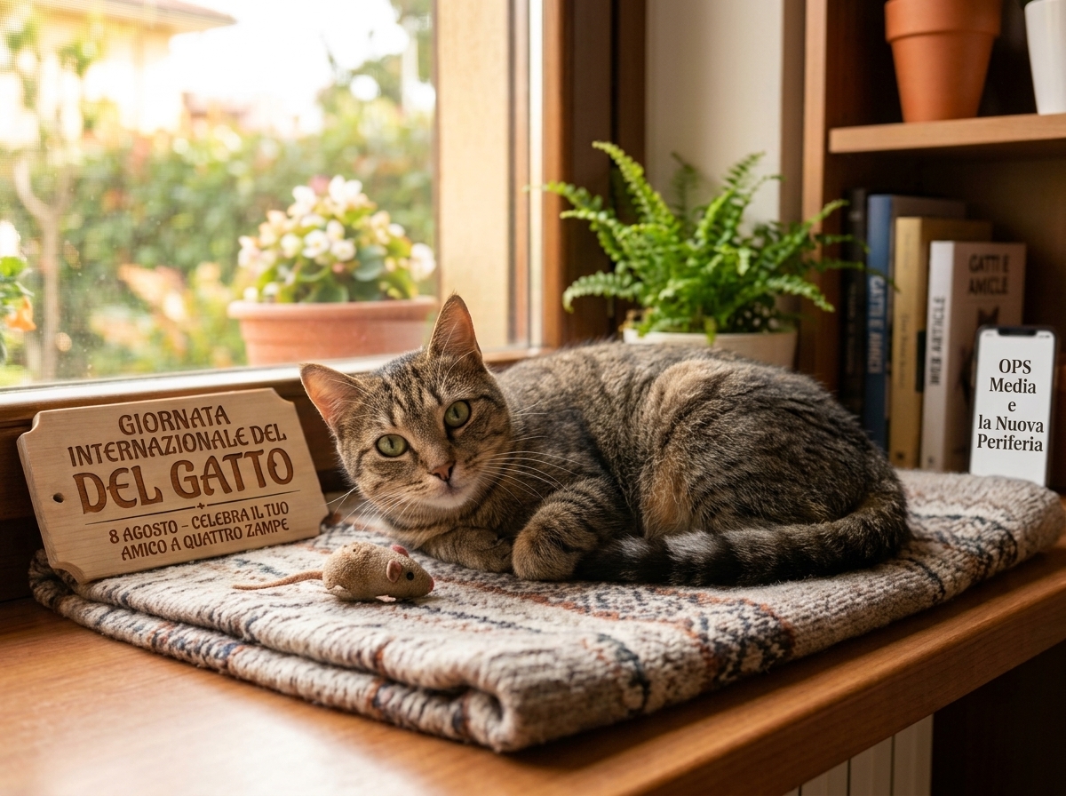 Giornata Internazionale del gatto: mandateci le vostre foto!