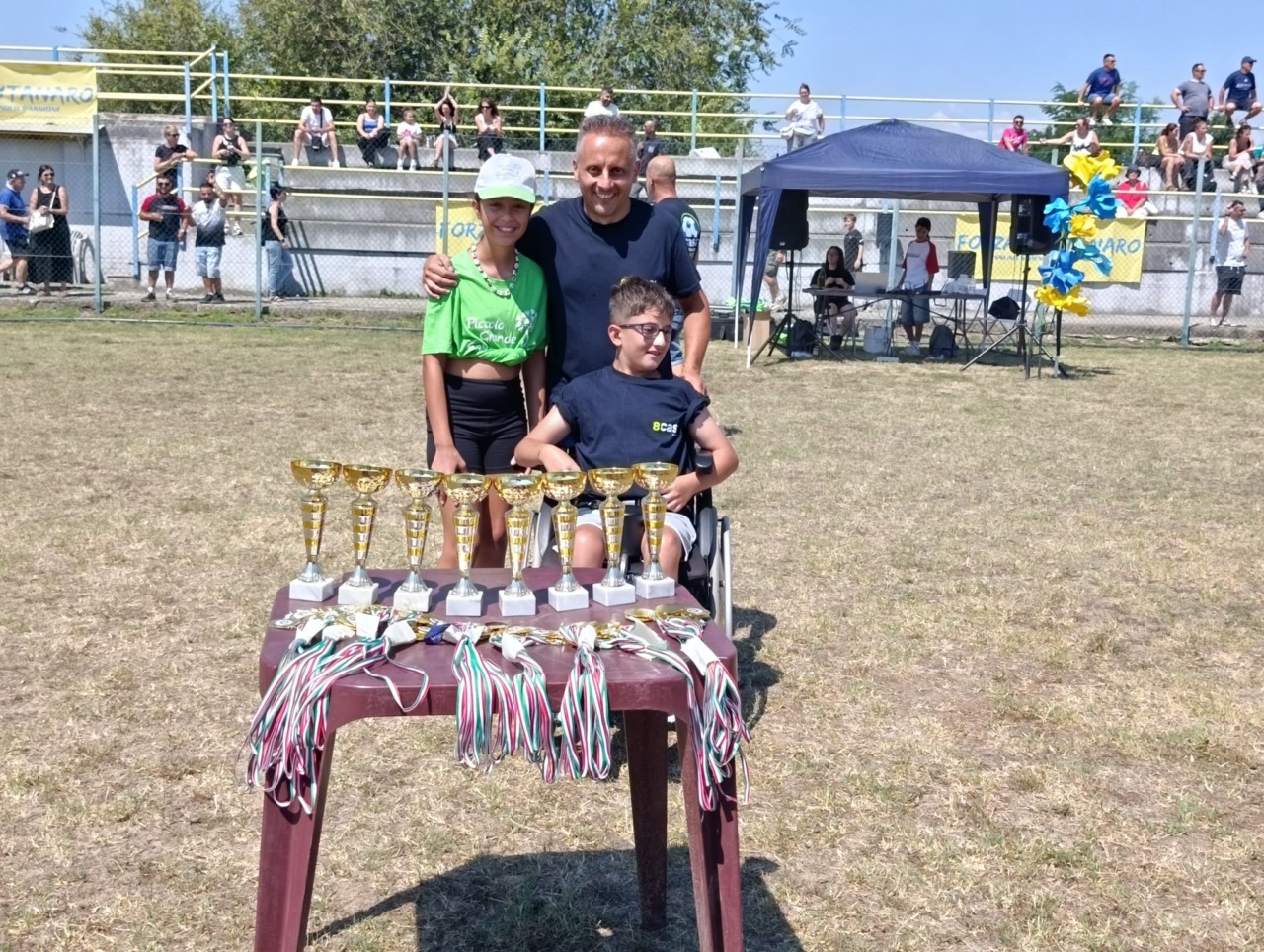 Summer Cup, tutti in campo per Simone LE FOTO