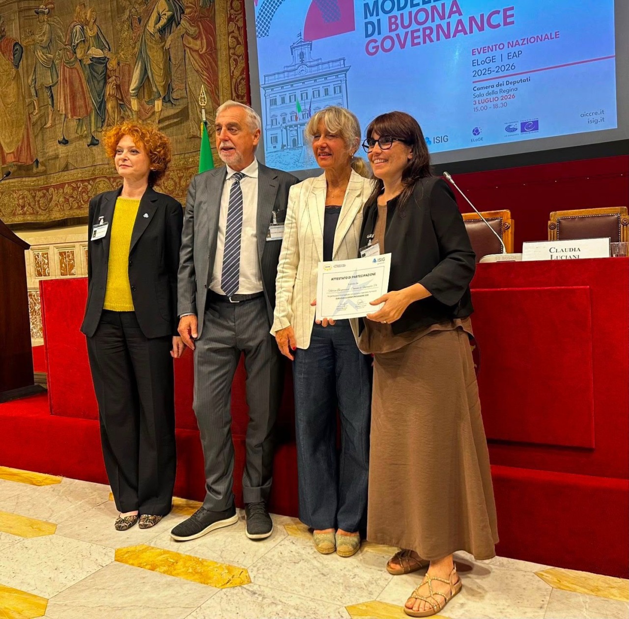 Il Vicesindaco di Fontanetto Po Valeria Bergamasco eccellenza vercellese all’European Academy Programme