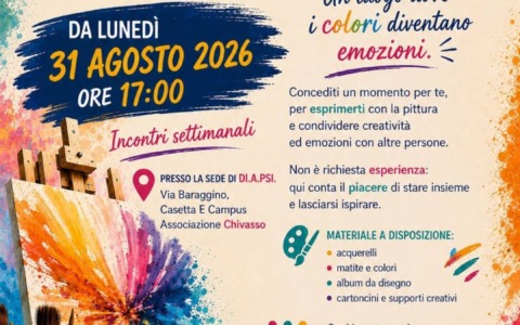 L’arte che cura e unisce:  nascono gli «Incontri di Pittura»