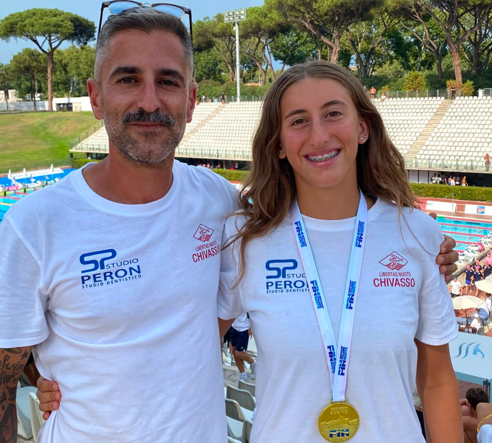 Lara Ariagnio è campionessa italiana nei 50 farfalla