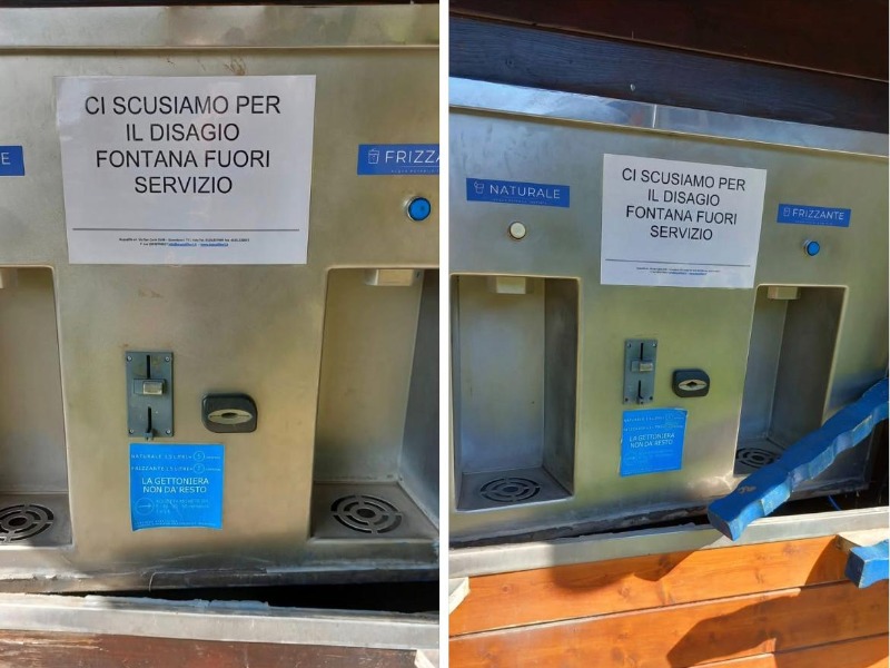 Chivasso, casetta dell’acqua dei Cappuccini fuori servizio: esplode la polemica