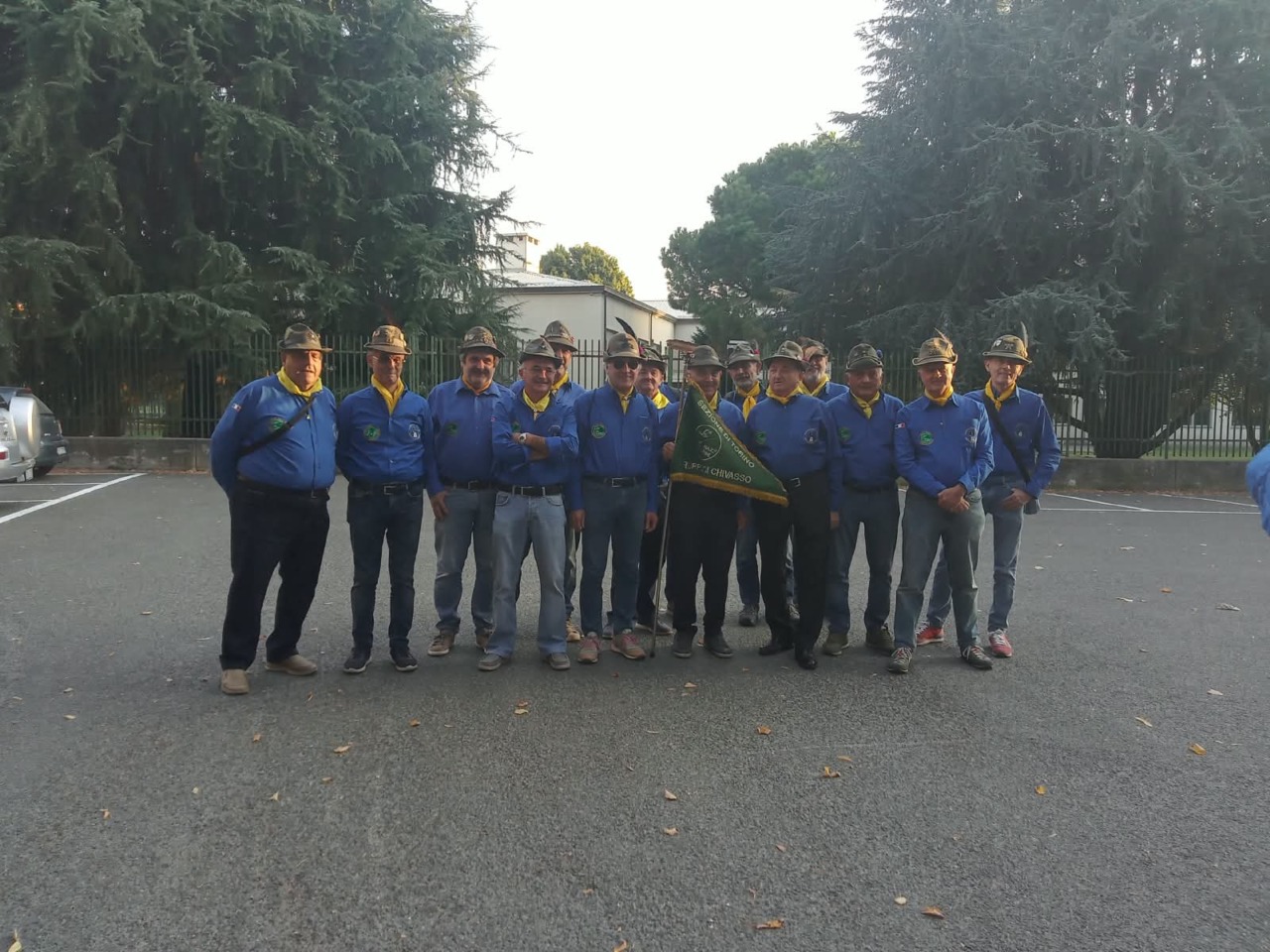 Gli Alpini del Chivassese al grande raduno di Pinerolo