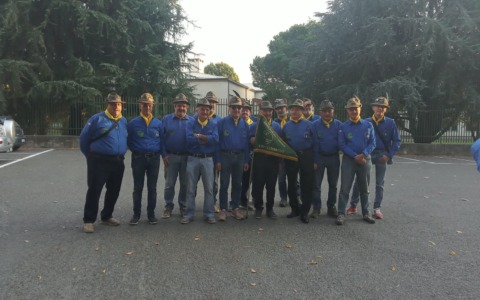 Gli Alpini del Chivassese al grande raduno di Pinerolo