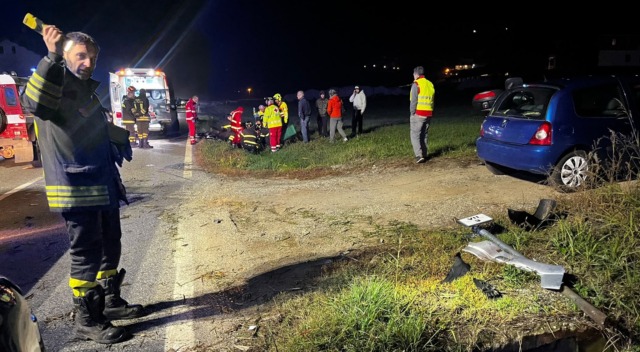 Investe capriolo sulla SP458, motociclista grave al CTO – FOTO E VIDEO