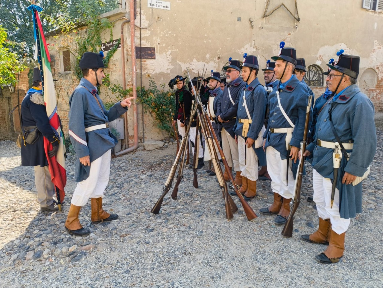Grande successo a Brusasco per «L’Arrivo di Garibaldi al Luogo»