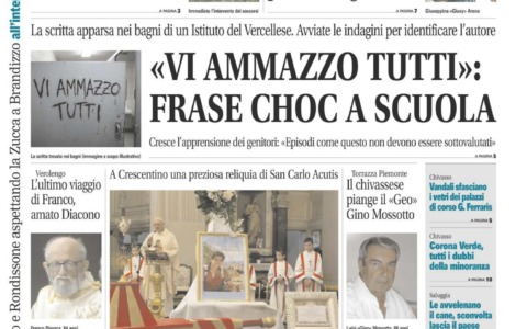 La Nuova Periferia di Chivasso e Vercellese in edicola da oggi, mercoledì 14 ottobre